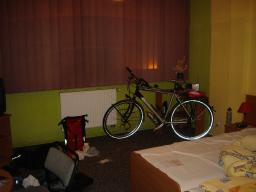 Jelenia Gora, cycle in hotel room