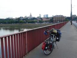 Bridge over Wisla, Warsaw
