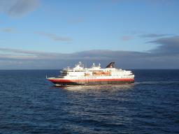 Crossing Nordkapp, a sister ship