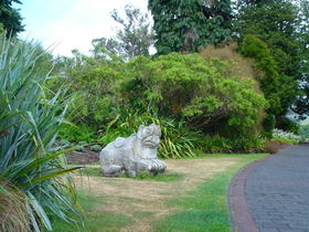 Sculpture in Taupo Park