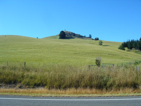 Near Palmerston: view of Puketapu