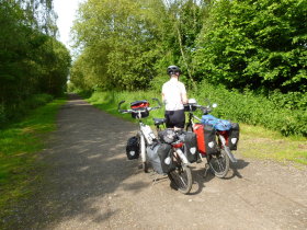 The Dove Valley Trail, a disused railway