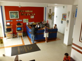 Reception Area, Marañón Hotel, Iquitos