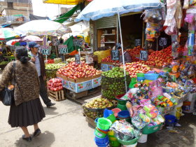 Huancayo Market Stall
