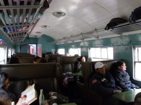 Buffet Class in the Huancayo to Huancavelica Train