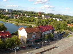 View from hotel, Panevezys
