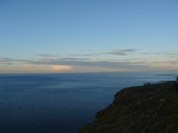 View east from Nordkapp