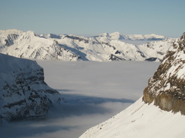 Blick ins Engelberger Tal<br>View towards the Engelberg Valley