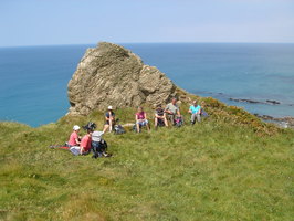 Cornish Coastal Path near Bude