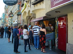 Innsbruck Old Town: An Ice-Cream Shop